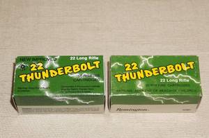 lot 39 image: 100 Remington 22 Thunderbolt .22 LR Ammo