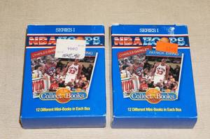 lot 78 image: NBA Hoops Mini-Books