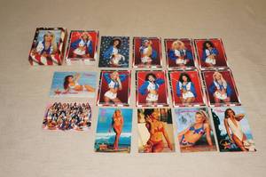 lot 79 image: Dallas Cowboys Cheerleaders Trading Cards