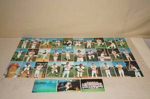 lot 43 image: 1983 Minnesota Twins Post Cards - Gaetti, Hrbek, Stelmaszek