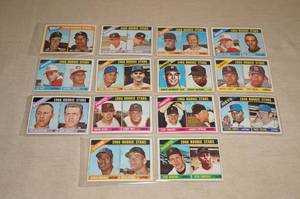 lot 38 image: 1965 and 1966 Topps Rookie Stars Cards