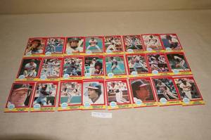 lot 16 image: 1986 Star Rod Carew Baseball Card Set