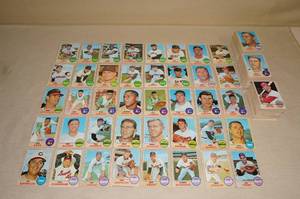 lot 93 image: 1968 Baseball Cards