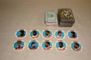 lot 100 image: Various Football Cards