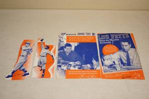 lot 118 image: Vintage Wheaties Box Cutouts
