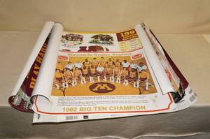 lot 148 image: Minnesota Golden Gophers Posters