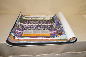 lot 147 image: Minnesota Sports Posters - Wild, Vikings, Canterbury
