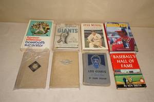 lot 156 image: Baseball Books - Biographies - Killebrew, Robinson, Gehrig