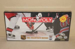 lot 164 image: NHL Monopoly Special Edition Game - Wild First Year