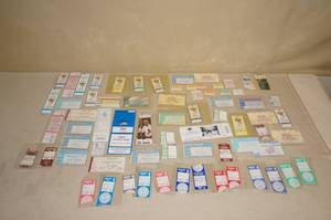lot 166 image: Sporting Event Full Tickets and Stubs - Some Vintage