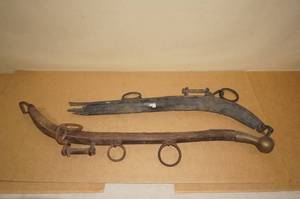 lot 6 image: Antique Wood Harness