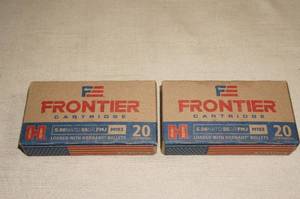 lot 52 image: 40 Frontier Cartridge 5.56 NATO 55 Gr FMJ Ammo