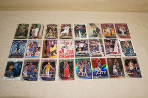 lot 71 image: Basketball Cards - Tatum, Wilt, Shaq, KAT, Culver, Refractors