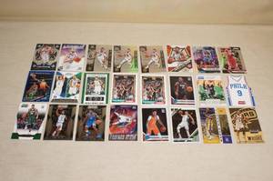 lot 68 image: Basketball Cards - Curry, Tatum, Giannis, Mitchell, Shaq