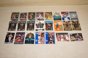 lot 69 image: Basketball Cards - Kobe, Jordan, Robinson, Curry, Giannis