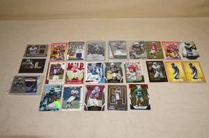 lot 75 image: Football Cards - Autos, Patches, Rookies