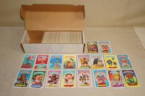 lot 101 image: Early Generation Garbage Pail Kids Cards