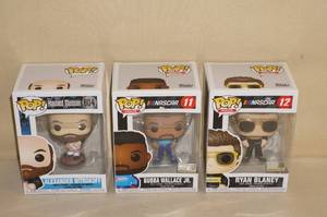 lot 136 image: Pop Vinyl Figures - NASCAR, Disney Haunted Mansion