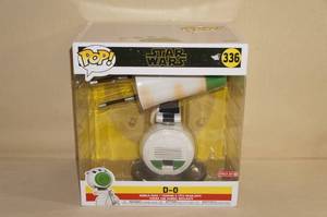 lot 139 image: Large Star Wars D-0 Bobble Head Pop Figure