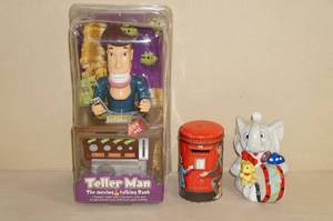 lot 147 image: 3 Piggy Banks