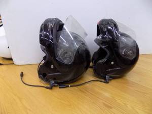 2 - HJC Helmets With NComs