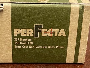 lot 5 image: (50) Rounds PerFecta .357-Magnum 158grain FMJ
