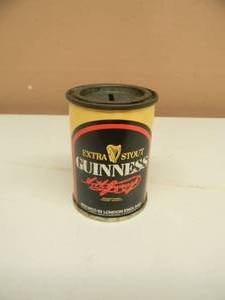 lot 26 image: VINTAGE GUINESS EXTRA STOUT CAN ADVERTISING COIN BANK - RARE - 3 - SEE PICTURES