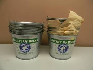 lot 29 image: 10 NOS ROLLING ROCK BEER BUCKETS - SEE PICTURES