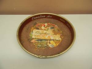 lot 50 image: VINTAGE CANADIAN ACE BEER TRAY - RARE - SEE PICTURES