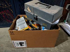 Misc Box of Tools with Toolbox