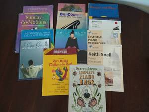 Piano Books & Metranome