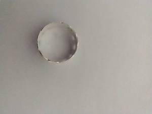 Sterling Ring w Gold Accents