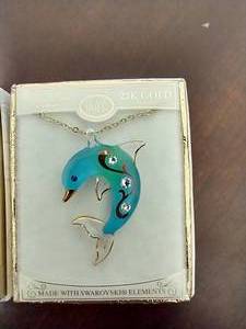 Handmade Glass Dolphin Set
