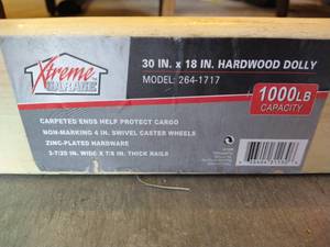 Movers Dolly 1,000lb Capacity