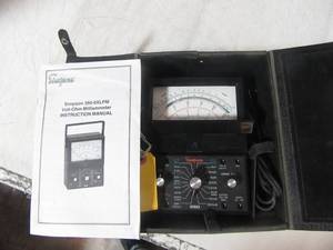 lot 87 image: Volt-Ohm-Milliammeter 260-6XLPM