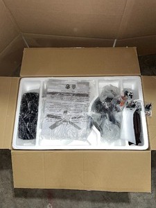lot 4 image: HUNTER NEWSOME 42 IN. INDOOR LOW PROFILE PREMIER BRONZE CEILING FAN WITH LIGHT KIT. SEE PICTURES