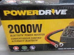 lot 16 image: Power Drive 2000W Bluetooth power i...