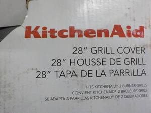 lot 43 image: Kitchen Aid 28 grill cover...