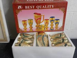lot 69 image: ZG Best Quality 7 piece pitcher and...