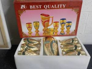 lot 70 image: ZG Best Quality 7 piece pitcher and...