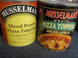 lot 109 image: 2- 7 lb. 2 oz. cans Musselmans Dic...