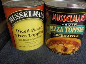 lot 111 image: 2- 7 lb. 2 oz. cans Musselmans Dic...