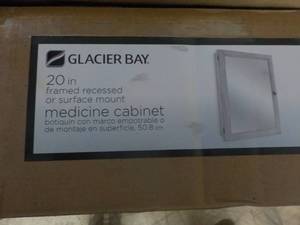lot 125 image: Glacier Bay 20 framed recessed or ...