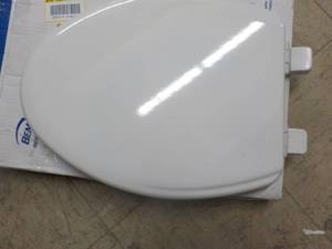lot 128 image: Bemis elongated toilet seat...