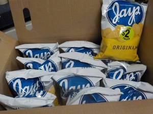 lot 149 image: Case of 12 Jays 5.5 oz. bags chips...