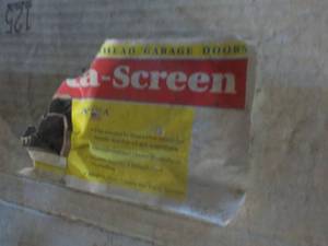 lot 180 image: Insta Screen for a garage door...