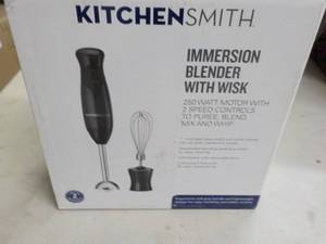 lot 22 image: Kitchen Smith Immersion blender wit...