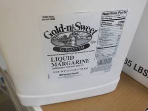 lot 267 image: 2 - 17.5 lb. jugs Gold n Sweet Liqu...