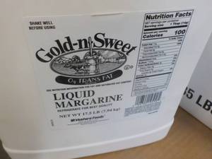 lot 269 image: 2 - 17.5 lb. jugs Gold n Sweet Liqu...