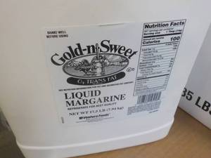 lot 271 image: 2 - 17.5 lb. jugs Gold n Sweet Liqu...